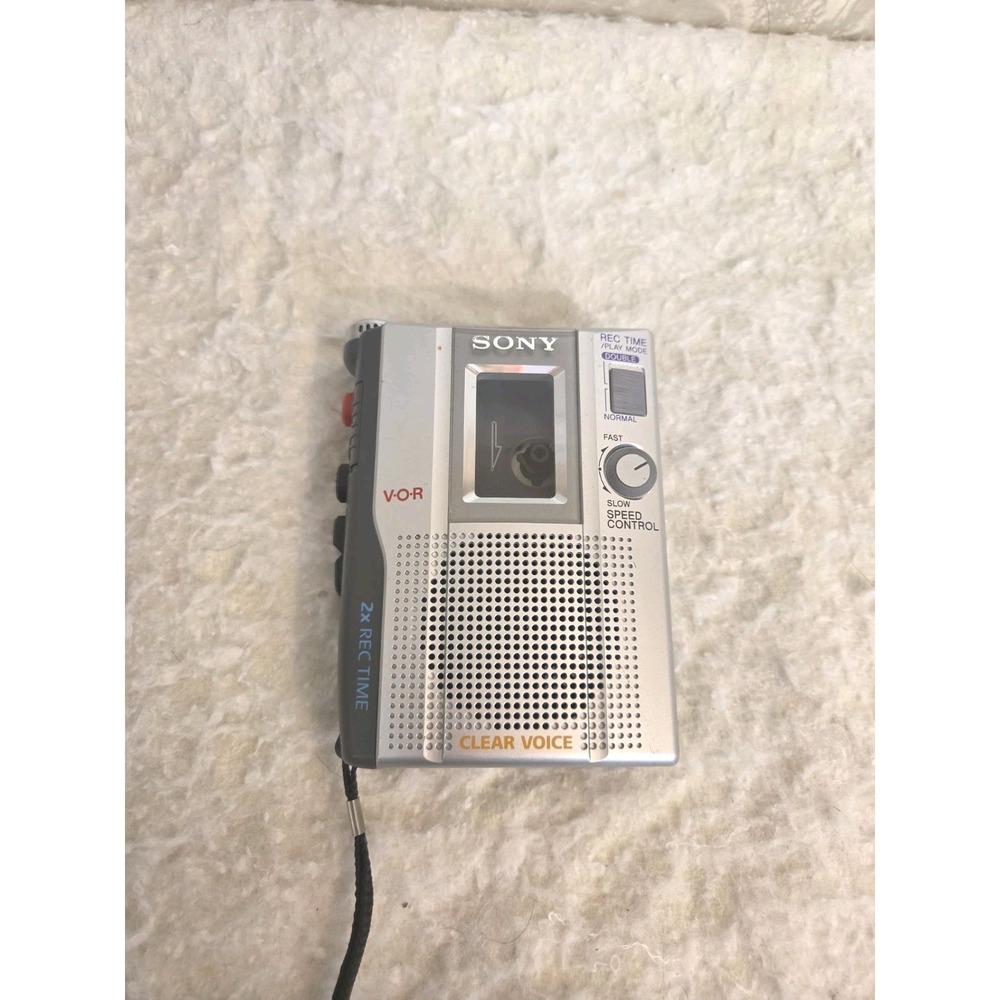 Sony Clear Voice TCM-200DV Handheld Cassette Voice Recorder FOR REPAIR READ